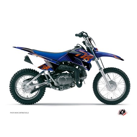 Kit Deco Moto Cross Flow Yamaha TTR 90 Orange