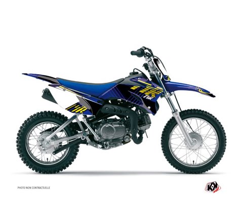 Kit Deco Moto Cross Flow Yamaha TTR 90 Jaune