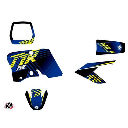 Kit Deco Moto Cross Flow Yamaha TTR 90 Jaune