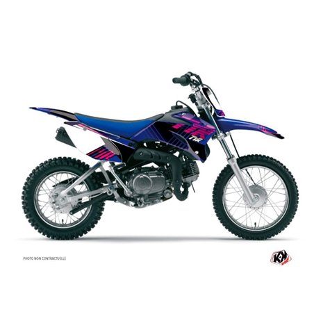 Kit Deco Moto Cross Flow Yamaha TTR 90 Rose