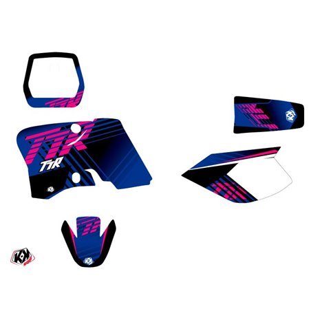Kit Deco Moto Cross Flow Yamaha TTR 90 Rose