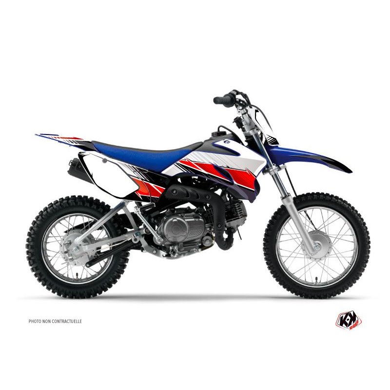 Kit Deco Moto Cross Stripe Yamaha TTR 90 Rouge