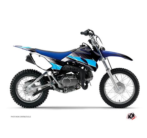 Kit Deco Moto Cross Stripe Yamaha TTR 90 Noir