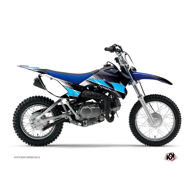 Kit Deco Moto Cross Stripe Yamaha TTR 90 Noir