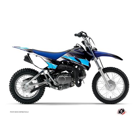 Kit Deco Moto Cross Stripe Yamaha TTR 90 Noir