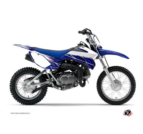 Kit Deco Moto Cross Stripe Yamaha TTR 90 Bleu Nuit