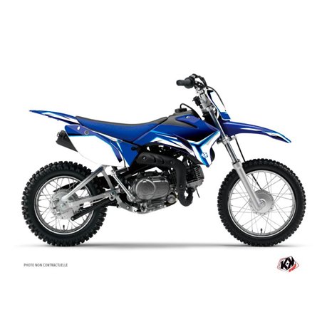 Kit Deco Moto Cross Concept Yamaha TTR 110 Bleu