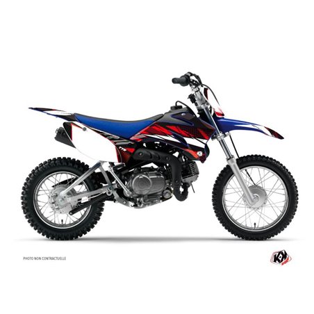 Kit Deco Moto Cross Techno Yamaha TTR 110 Rouge