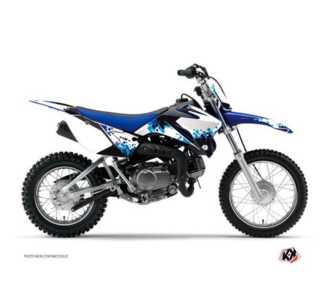 Kit Deco Moto Cross Hangtown Yamaha TTR 110 Bleu