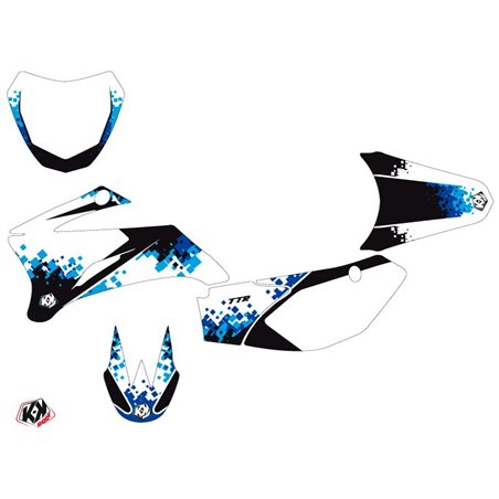 Kit Deco Moto Cross Hangtown Yamaha TTR 110 Bleu