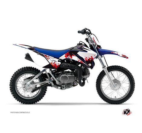 Kit Deco Moto Cross Hangtown Yamaha TTR 110 Rouge