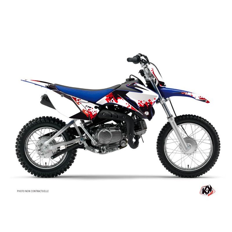 Kit Deco Moto Cross Hangtown Yamaha TTR 110 Rouge
