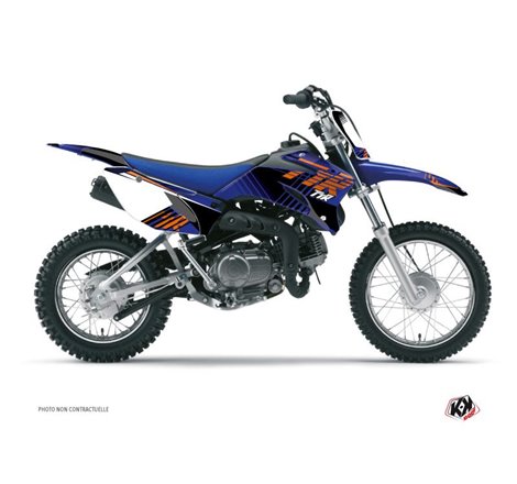 Kit Deco Moto Cross Flow Yamaha TTR 110 Orange