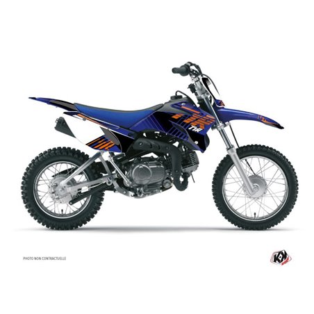 Kit Deco Moto Cross Flow Yamaha TTR 110 Orange