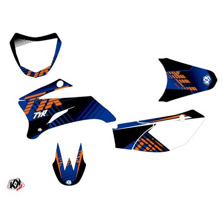 Kit Deco Moto Cross Flow Yamaha TTR 110 Orange
