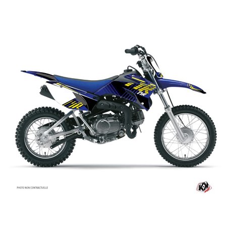 Kit Deco Moto Cross Flow Yamaha TTR 110 Jaune