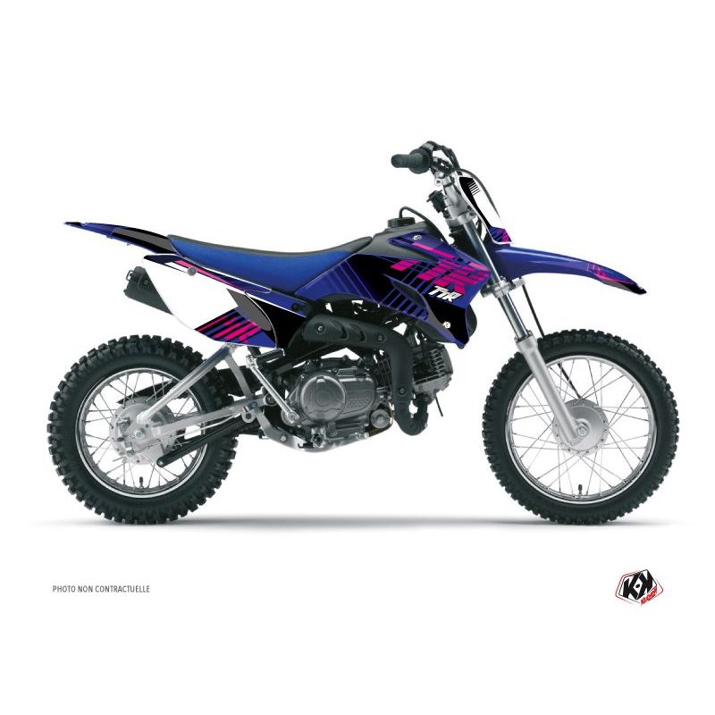 Kit Deco Moto Cross Flow Yamaha TTR 110 Rose