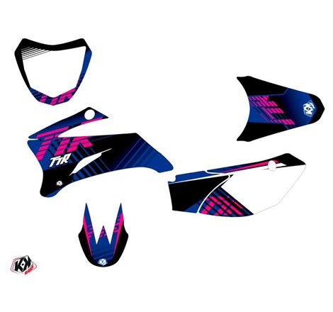 Kit Deco Moto Cross Flow Yamaha TTR 110 Rose