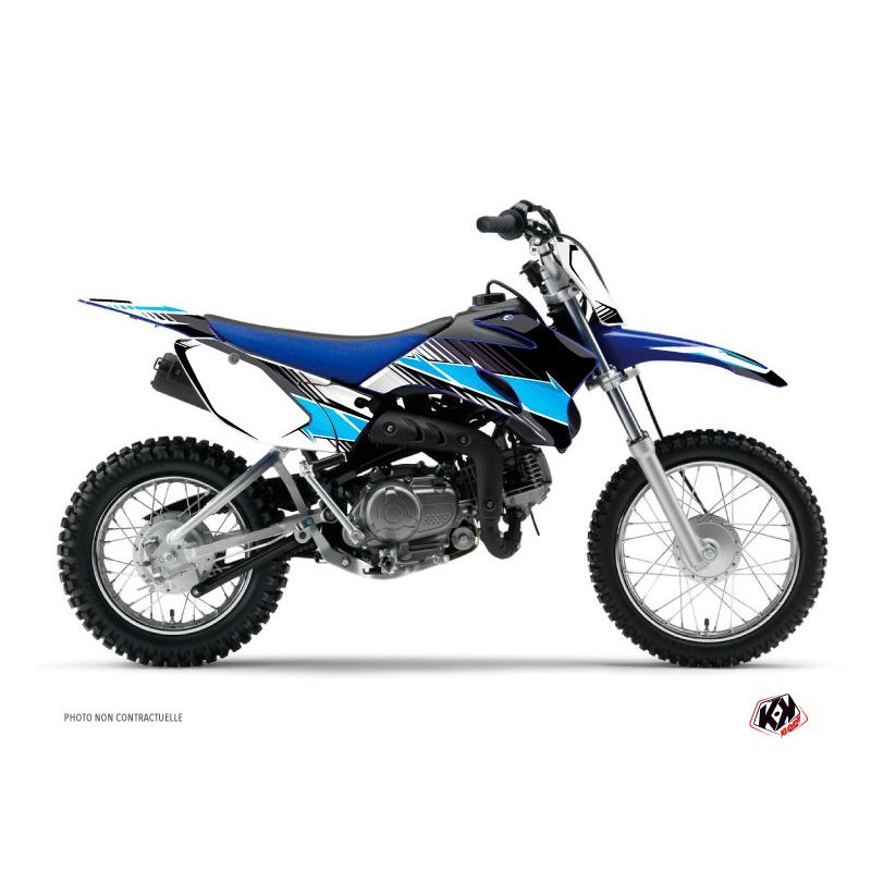 Kit Deco Moto Cross Stripe Yamaha TTR 110 Noir