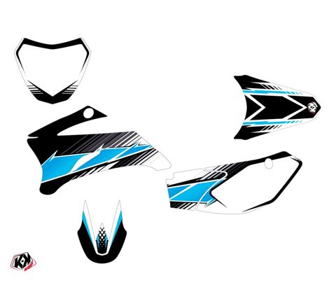 Kit Deco Moto Cross Stripe Yamaha TTR 110 Noir