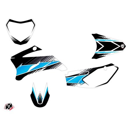 Kit Deco Moto Cross Stripe Yamaha TTR 110 Noir