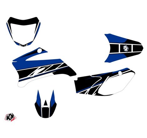 Kit Deco Moto Cross Replica Yamaha TTR 110 Bleu