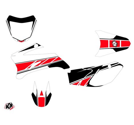 Kit Deco Moto Cross Replica Yamaha TTR 110 Rouge