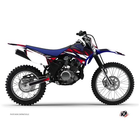 Kit Deco Moto Cross Techno Yamaha TTR 125 Rouge