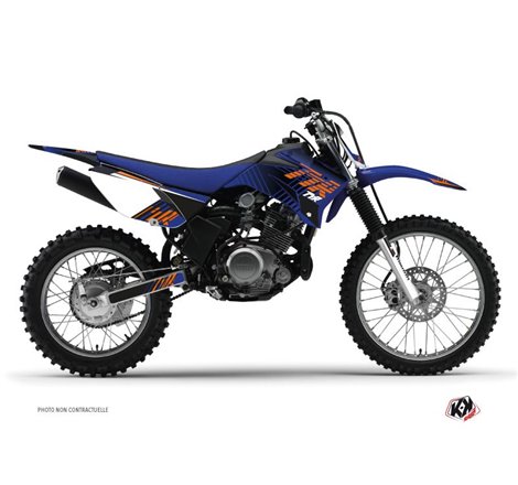 Kit Deco Moto Cross Flow Yamaha TTR 125 Orange