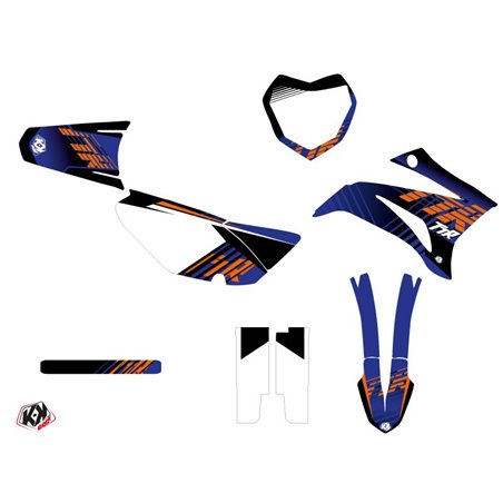 Kit Deco Moto Cross Flow Yamaha TTR 125 Orange