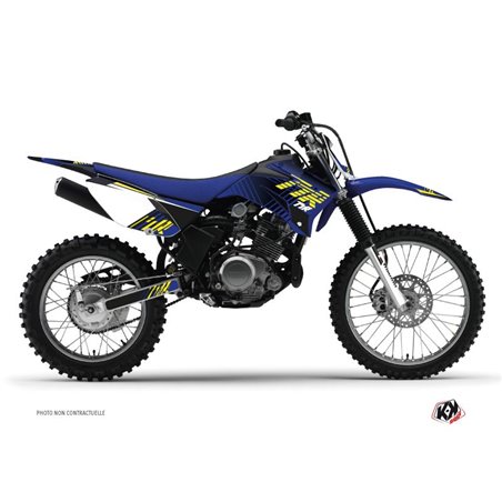Kit Deco Moto Cross Flow Yamaha TTR 125 Jaune