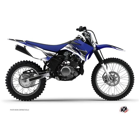 Kit Deco Moto Cross Stripe Yamaha TTR 125 Bleu