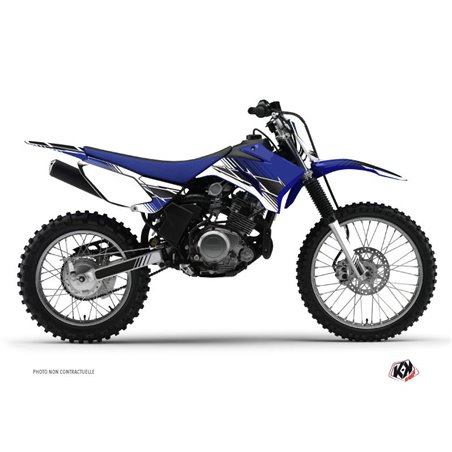 Kit Deco Moto Cross Stripe Yamaha TTR 125 Bleu