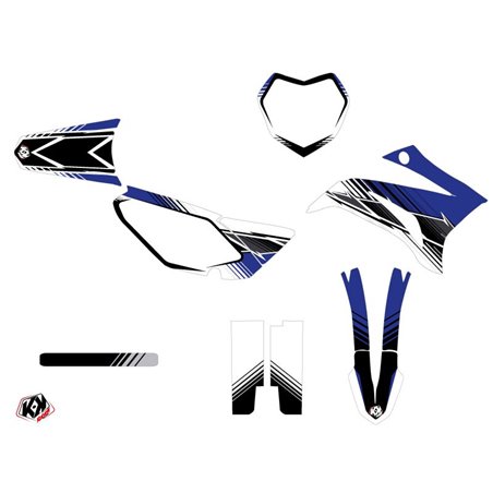 Kit Deco Moto Cross Stripe Yamaha TTR 125 Bleu
