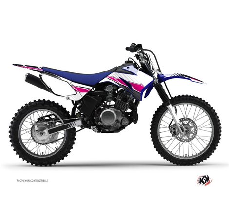 Kit Deco Moto Cross Stripe Yamaha TTR 125 Rose