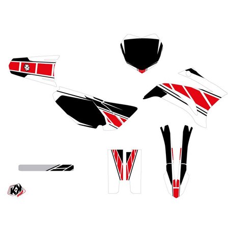 Kit Deco Moto Cross Replica Yamaha TTR 125 Rouge