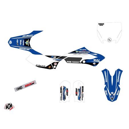 Kit Deco Moto Cross Replica Potisek Yamaha 65 YZ 2018