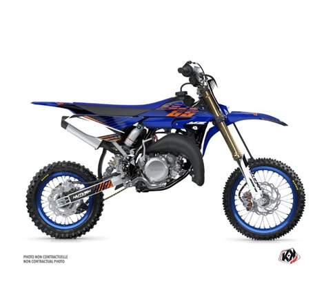 Kit Deco Moto Cross Flow Yamaha 65 YZ Orange