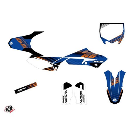 Kit Deco Moto Cross Flow Yamaha 65 YZ Orange