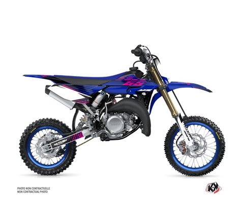 Kit Deco Moto Cross Flow Yamaha 65 YZ Rose