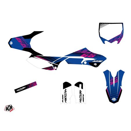 Kit Deco Moto Cross Flow Yamaha 65 YZ Rose