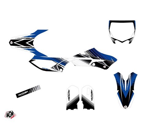 Kit Deco Moto Cross Stripe Yamaha 65 YZ Bleu