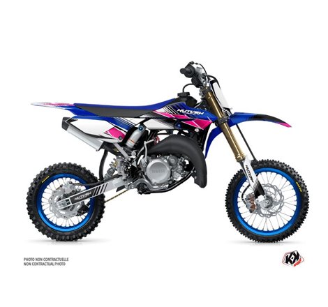 Kit Deco Moto Cross Stripe Yamaha 65 YZ Rose