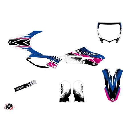 Kit Deco Moto Cross Stripe Yamaha 65 YZ Rose