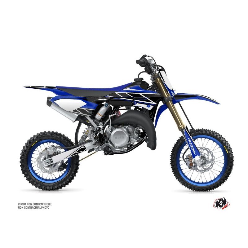 Kit Deco Moto Cross Replica Yamaha 65 YZ Bleu
