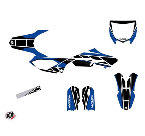 Kit Deco Moto Cross Replica Yamaha 65 YZ Bleu