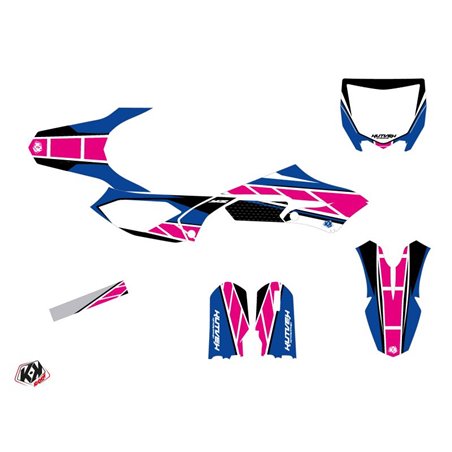 Kit Deco Moto Cross Replica Yamaha 65 YZ Rose