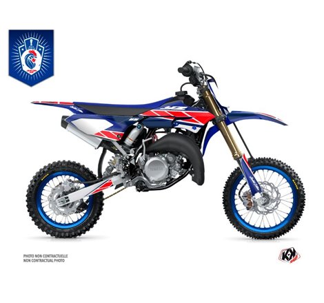 Kit Deco Moto Cross Replica France 2018 Edition Limitee Yamaha 65 YZ