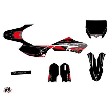 Kit Deco Moto Cross Outline Yamaha 65 YZ Rouge