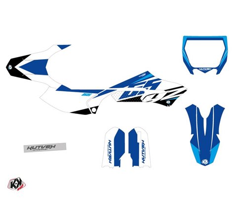 Kit Deco Moto Cross Skew Yamaha 65 YZ Bleu